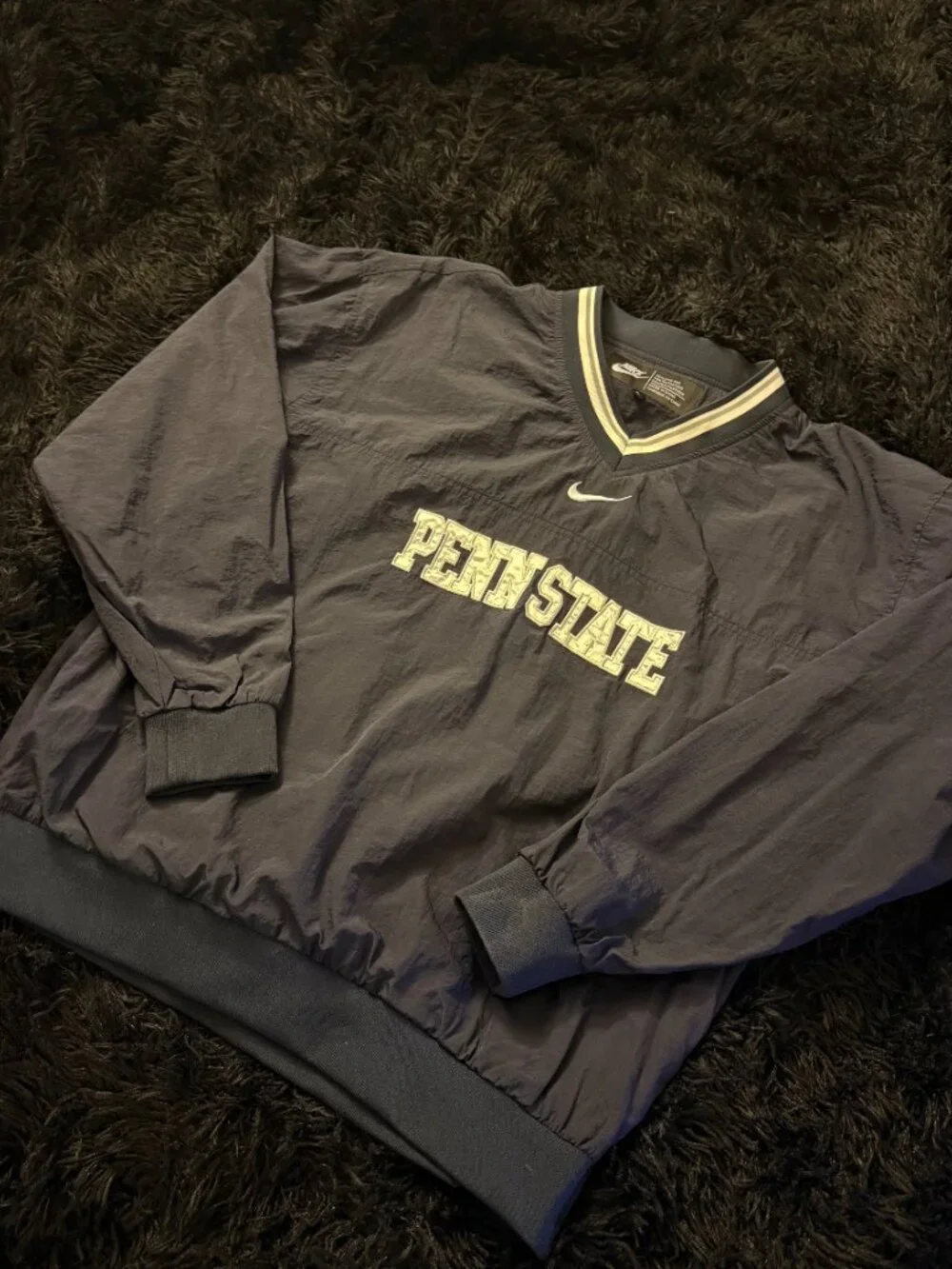 Penn State Nike Classic Jacket Color - Navy Blue - Size Large